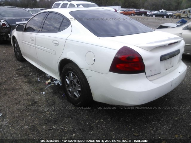 2G2WP552571161038 - 2007 PONTIAC GRAND PRIX WHITE photo 3