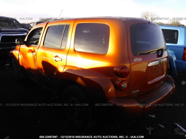 3GNDA13D56S630561 - 2006 CHEVROLET HHR LS ORANGE photo 3