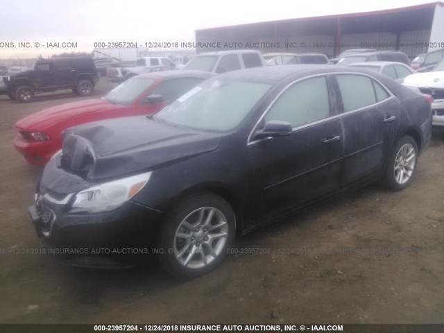 1G11C5SL2EF302659 - 2014 CHEVROLET MALIBU 1LT 黑色 照片 2