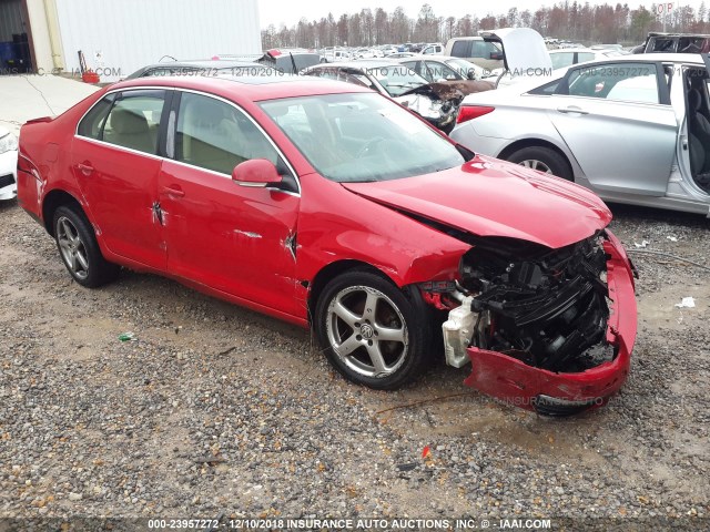 3VWRM71K48M156312 - 2008 VOLKSWAGEN JETTA SE/SEL RED photo 1