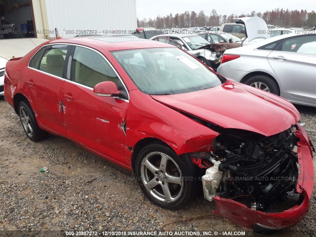 3VWRM71K48M156312 - 2008 VOLKSWAGEN JETTA SE/SEL RED photo 6