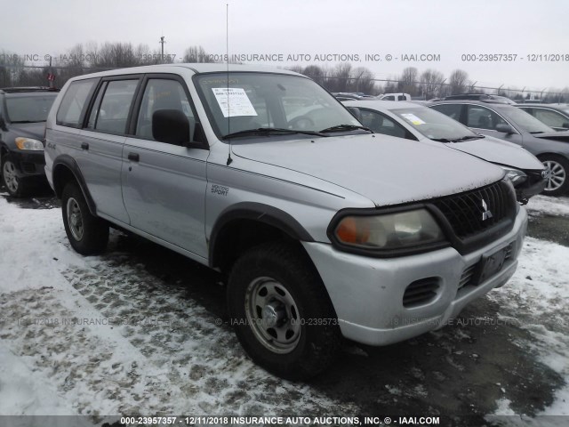 JA4MT21H42P003920 - 2002 MITSUBISHI MONTERO SPORT ES/SPORT LS SILVER photo 1