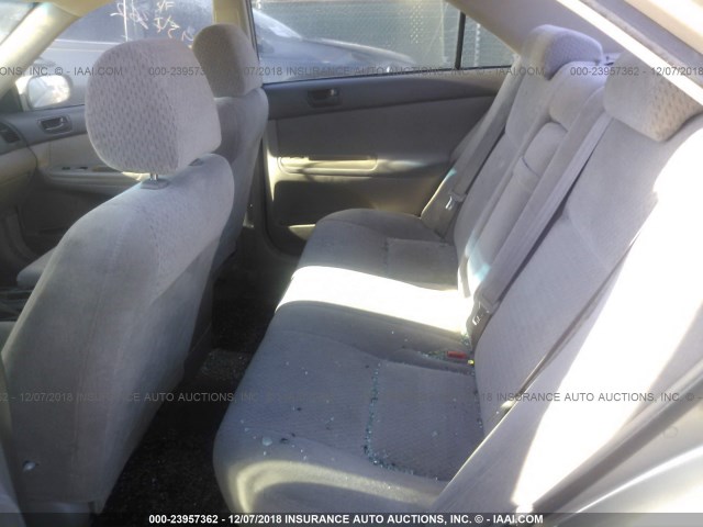 4T1BE32K53U140502 - 2003 TOYOTA CAMRY LE/XLE/SE GOLD photo 8