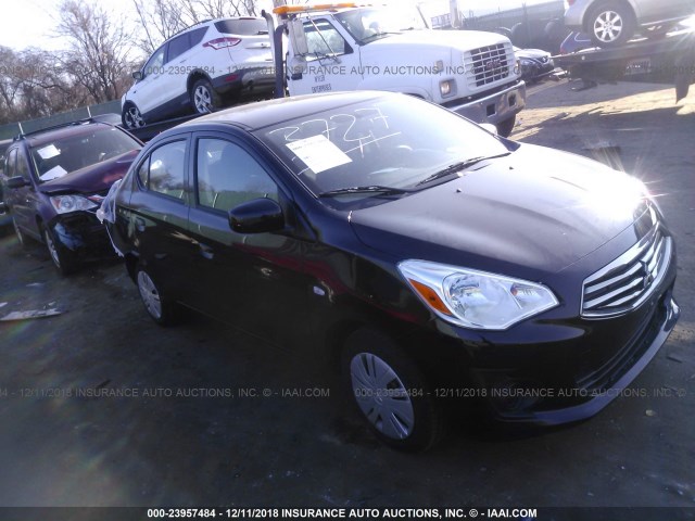 ML32F3FJ1JHF15431 - 2018 MITSUBISHI MIRAGE G4 ES Negro foto 1