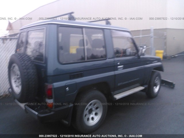 LJ710010208 - 1992 TOYOTA LANDCRUISER  BLUE photo 4