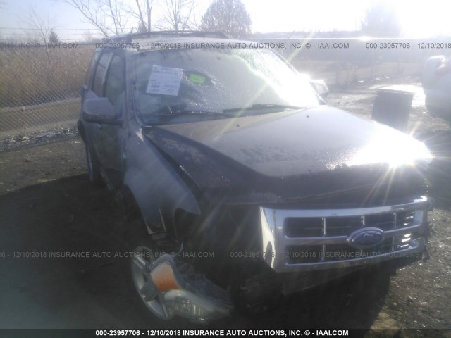 1FMCU59H38KA26935 - 2008 FORD ESCAPE HEV BLACK photo 1