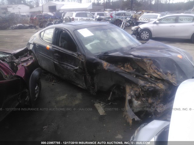 2G2WS522641132145 - 2004 PONTIAC GRAND PRIX GT2 შავი ფოტო 1