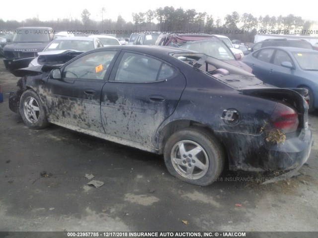 2G2WS522641132145 - 2004 PONTIAC GRAND PRIX GT2 შავი ფოტო 3