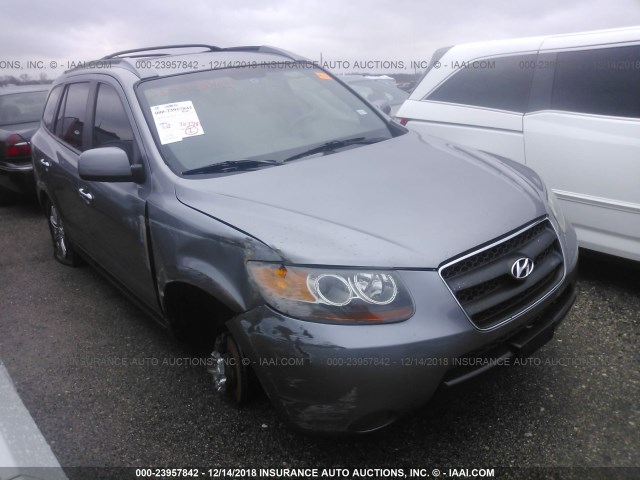 5NMSG13D57H116202 - 2007 HYUNDAI SANTA FE GLS GRAY photo 1