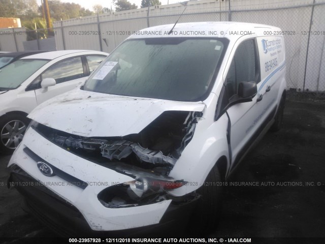 NM0LS7F76G1290556 - 2016 FORD TRANSIT CONNECT XLT WHITE photo 2