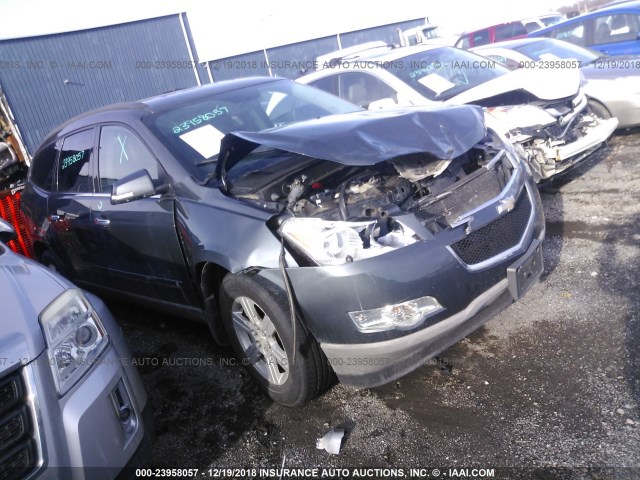 1GNLVFED4AS114108 - 2010 CHEVROLET TRAVERSE LT GRAY photo 1