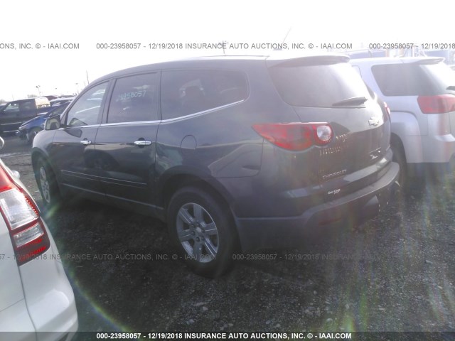 1GNLVFED4AS114108 - 2010 CHEVROLET TRAVERSE LT GRAY photo 3