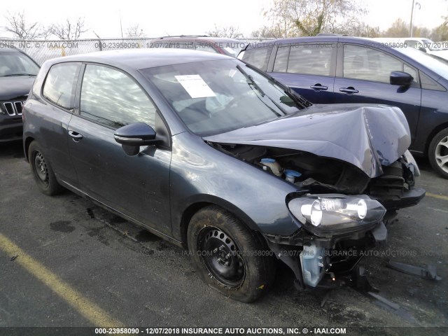 WVWAB7AJ0CW264559 - 2012 VOLKSWAGEN GOLF 蓝色 照片 1