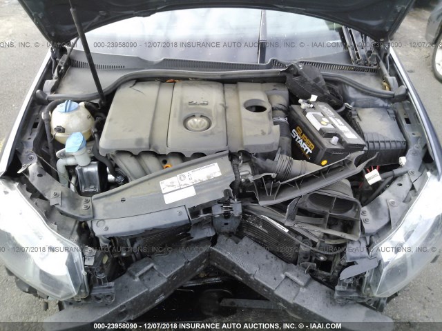 WVWAB7AJ0CW264559 - 2012 VOLKSWAGEN GOLF 蓝色 照片 10