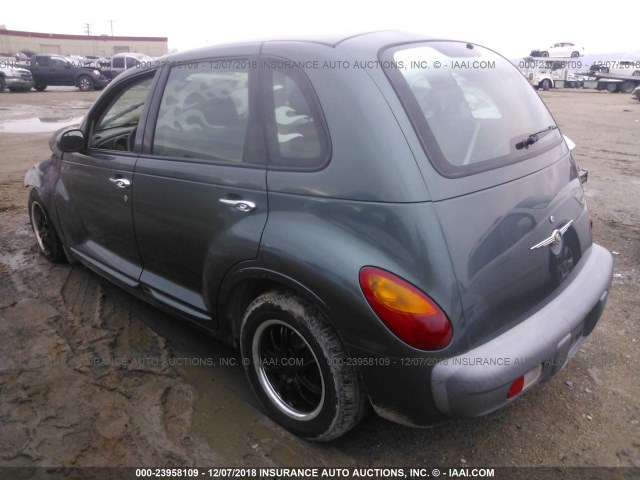 3C4FY48B93T652333 - 2003 CHRYSLER PT CRUISER CLASSIC GREEN photo 3