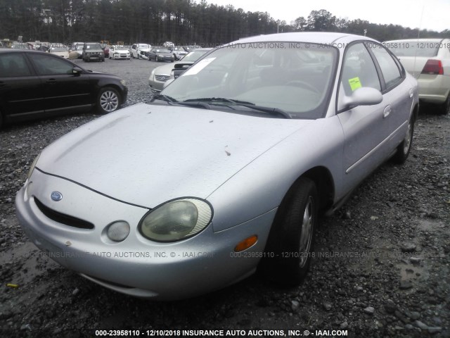 1FALP52U9TG108608 - 1996 FORD TAURUS GL SILVER photo 2