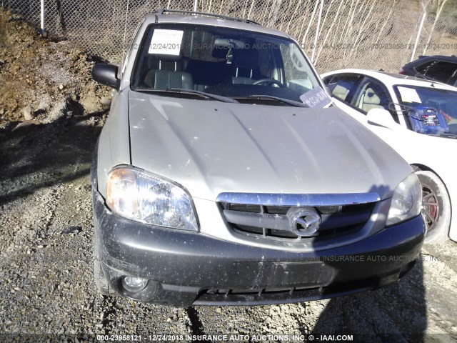 4F2CZ06114KM28611 - 2004 MAZDA TRIBUTE ES Champagne photo 6