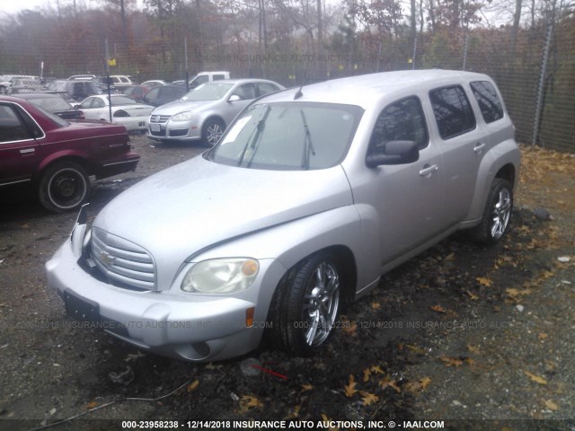 3GNBAAFW7BS564092 - 2011 CHEVROLET HHR LS Plata foto 2