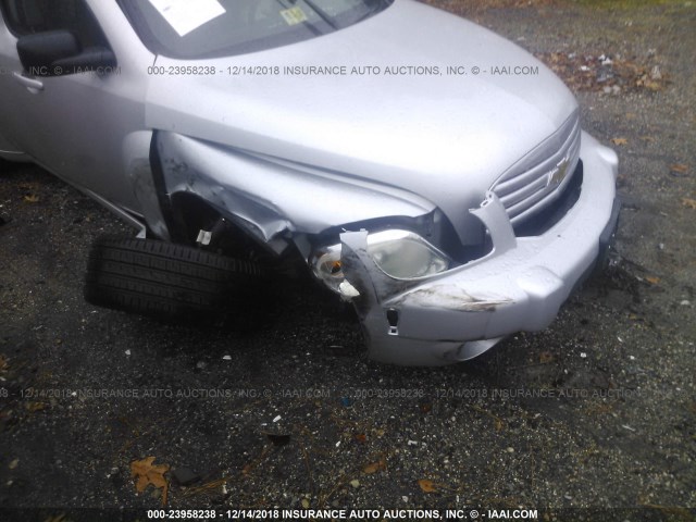 3GNBAAFW7BS564092 - 2011 CHEVROLET HHR LS Plata foto 6