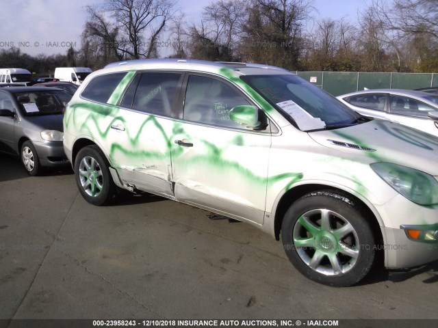 5GAEV23D99J119255 - 2009 BUICK ENCLAVE CXL WHITE photo 6