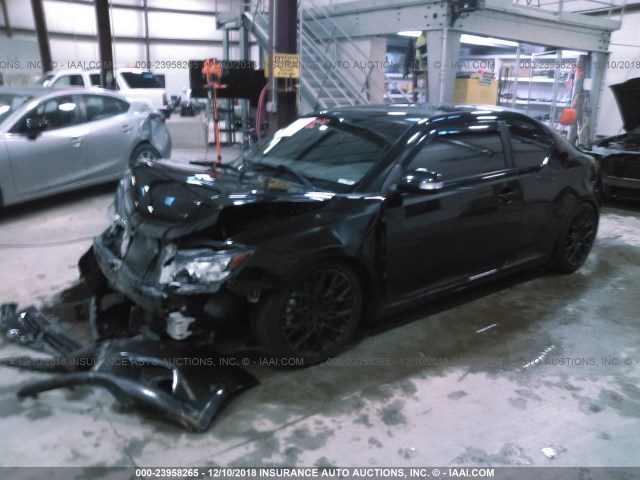 JTKJF5C75D3058580 - 2013 TOYOTA SCION TC შავი ფოტო 2