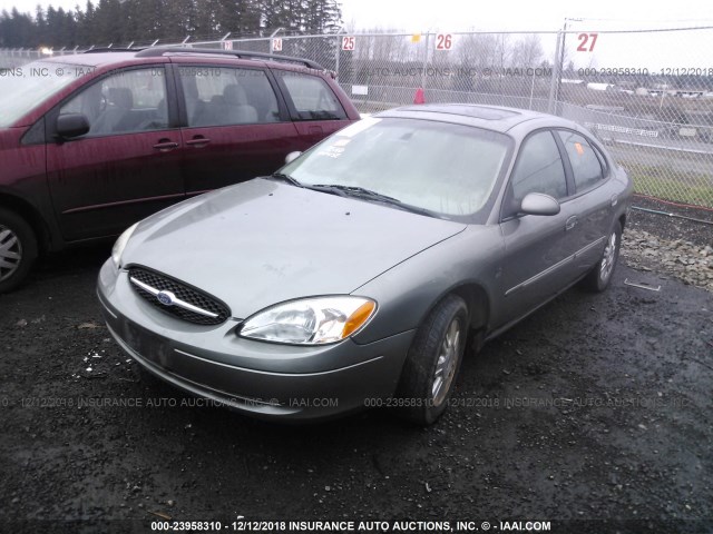 1FAFP56S93G117413 - 2003 FORD TAURUS SEL GRAY photo 2