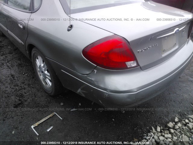 1FAFP56S93G117413 - 2003 FORD TAURUS SEL GRAY photo 6