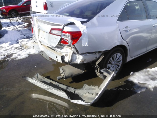 4T4BF1FK7ER344108 - 2014 TOYOTA CAMRY L/SE/LE/XLE 银色 照片 6