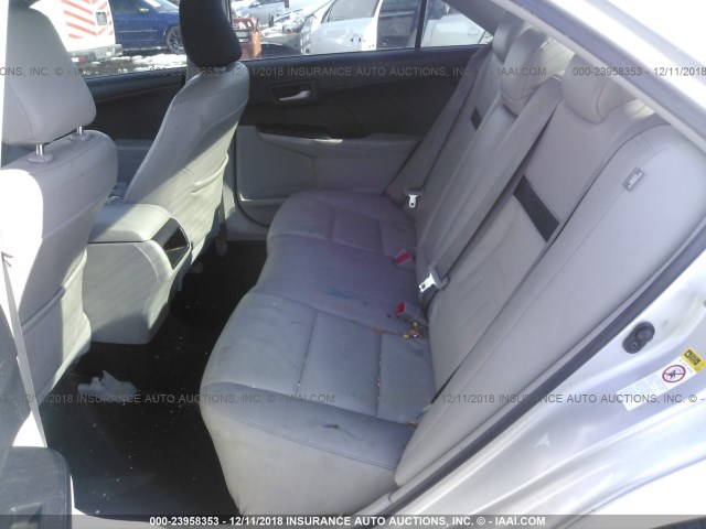4T4BF1FK7ER344108 - 2014 TOYOTA CAMRY L/SE/LE/XLE 银色 照片 8