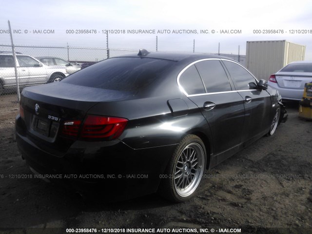 WBAFR7C50BC266083 - 2011 BMW 535 I BLACK photo 4