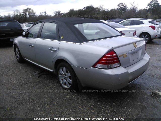 1MEHM42177G604049 - 2007 MERCURY MONTEGO PREMIER SILVER photo 3