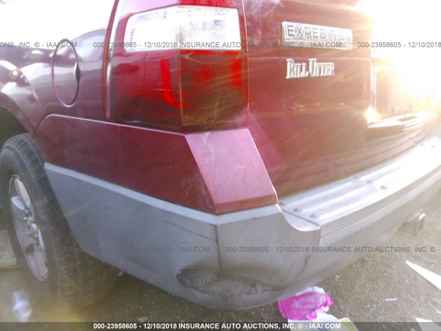 1FMFU15597LA46620 - 2007 FORD EXPEDITION XLT RED photo 6