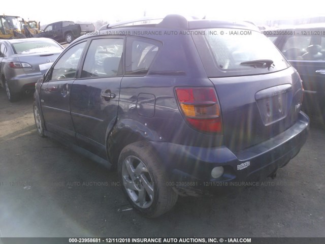 5Y2SL65807Z401426 - 2007 PONTIAC VIBE Dark Blue photo 3