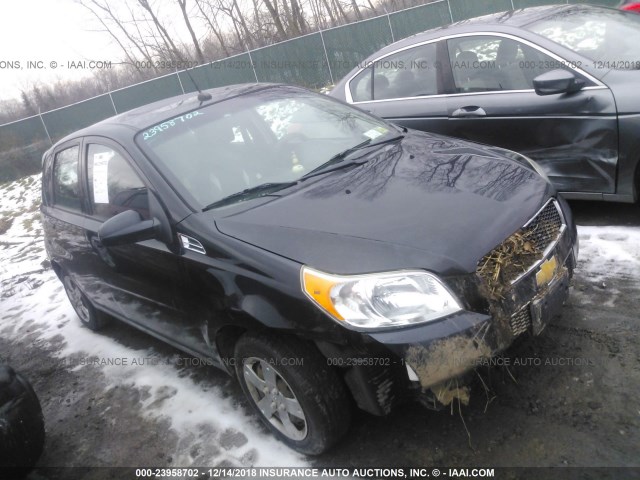 KL1TD6DE0AB096218 - 2010 CHEVROLET AVEO LS/LT Սև լուսանկար 1