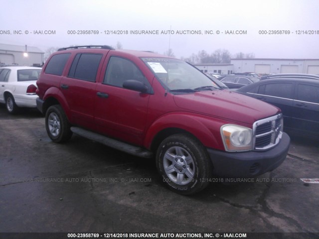 1D4HB38N94F231872 - 2004 DODGE DURANGO ST RED photo 1