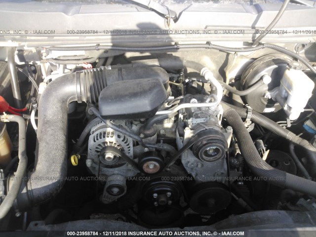 1GCEC19XX9Z221178 - 2009 CHEVROLET SILVERADO C1500 SILVER photo 10