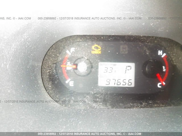 2T1KU4EE6AC464913 - 2010 TOYOTA COROLLA MATRIX  RED photo 7