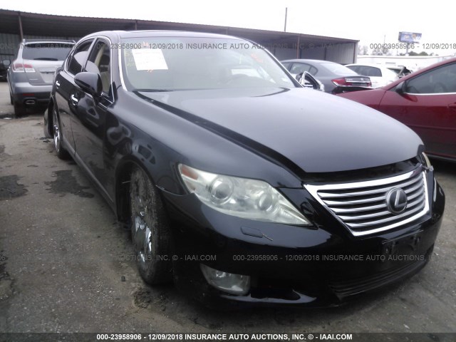 JTHGL5EF9B5041991 - 2011 LEXUS LS 460L BLACK photo 1