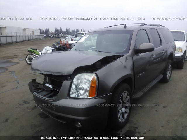 1GKS2HE72CR241490 - 2012 GMC YUKON XL K1500 SLE BROWN photo 2