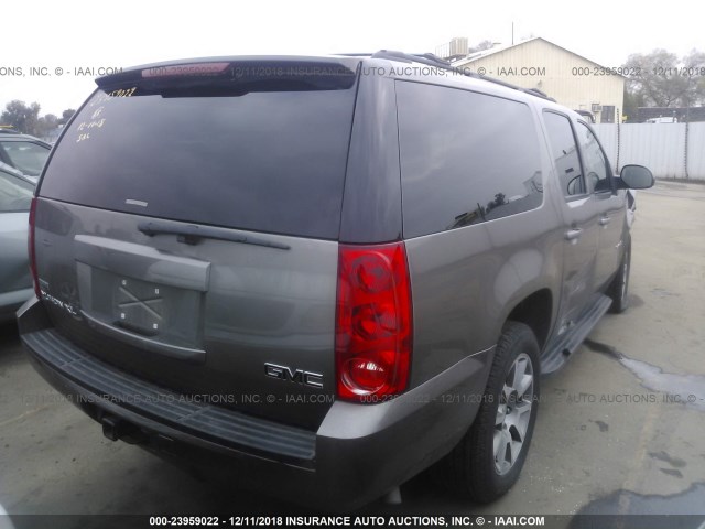 1GKS2HE72CR241490 - 2012 GMC YUKON XL K1500 SLE BROWN photo 4