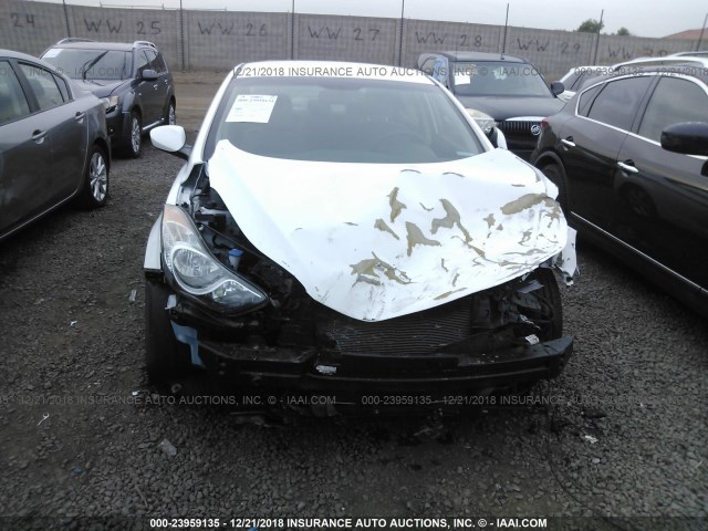 5NPDH4AE3DH391102 - 2013 HYUNDAI ELANTRA GLS/LIMITED WHITE photo 6