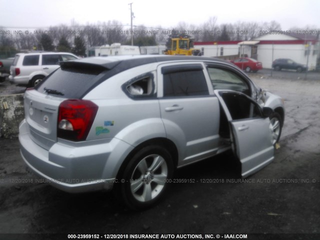 1B3CB3HA4BD262624 - 2011 DODGE CALIBER MAINSTREET SILVER photo 4