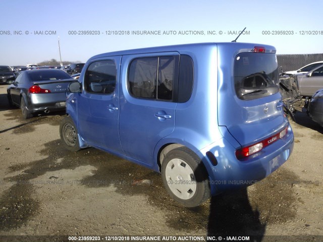 JN8AZ2KR0DT306092 - 2013 NISSAN CUBE S/SL BLUE photo 3