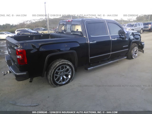 3GTP1VEC2EG537161 - 2014 GMC SIERRA C1500 SLT BLACK photo 4