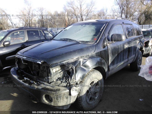 1D4HB58D74F166507 - 2004 DODGE DURANGO LIMITED BLACK photo 2