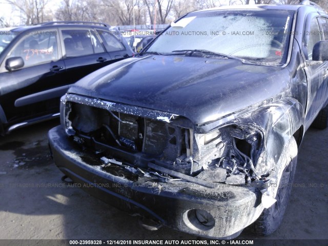 1D4HB58D74F166507 - 2004 DODGE DURANGO LIMITED BLACK photo 6