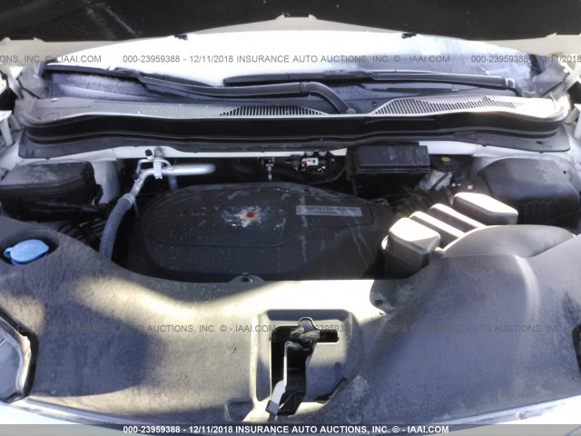 5FNYF6H37GB049632 - 2016 HONDA PILOT EX WHITE photo 10