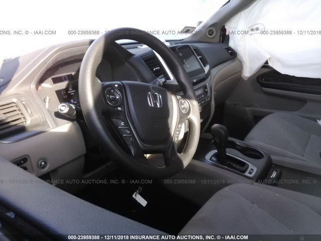 5FNYF6H37GB049632 - 2016 HONDA PILOT EX WHITE photo 5