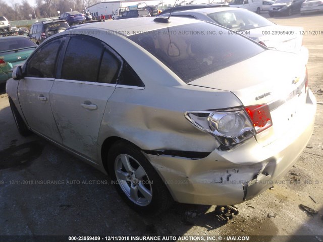 1G1PE5SB0G7155816 - 2016 CHEVROLET CRUZE LIMITED LT SILVER photo 3