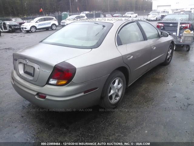 1G3GR64H214144926 - 2001 OLDSMOBILE AURORA GRAY photo 4